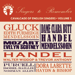 Cavalcade of English SingersVOLUME 1