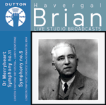 Havergal BrianLIVE STUDIO BROADCASTS
