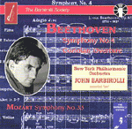 Barbirolli 'live' in New YorkBEETHOVEN & MOZART SYMPHONIES