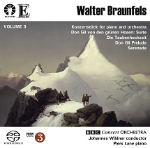 Walter Braunfels Vol. 3: Don Gil von den grünen Hosen Suite/Konzertstücke/Die Vogel/Serenade/Don Gil Prelude [SACD Hybrid Stereo]