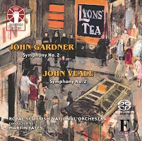John Gardner: Symphony No. 2/John Veale: Symphony No. 2 [SACD Hybrid Multi-channel]