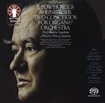 E. Power Biggs/Maurice Peress/The Columbia Symphony - Rheinberger: Two Concertos for Organ and Orchestra & A Mini Discourse by E. Power Biggs [SACD Hybrid Multi-channel]