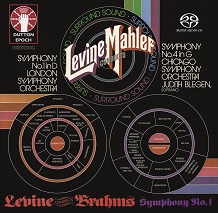 James Levine conducts Mahler & Brahms - Symphonies Nos. 1 & 4 [SACD Hybrid Multi-channel]