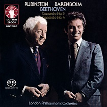 Daniel Barenboim & Artur Rubinstein - Beethoven: Piano Concertos Nos. 3 & 4 [SACD Hybrid Multi-channel]