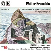 Walter Braunfels: Vol. 4 - Orchestersuite, Op. 48/Sinfonia Concertante/Hebridentänze, Op. 70 [SACD Hybrid Multi-channel]