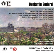 Benjamin Godard – Volume 3: Violin Concerto, En plein air, Scènes écossaises, Suite de trois morceaux, and Trois morceaux[SACD Hybrid Multi-Channel]