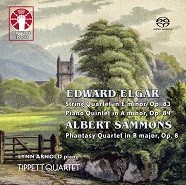 Edward Elgar • String Quartet in E minor, Piano Quintet in A minor/Albert Sammons • Phantasy Quartet in B major[SACD Hybrid Multi-Channel]