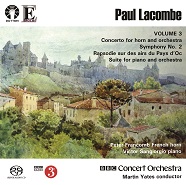 Paul Lacombe • Volume 3 • Concerto for horn, Symphony No. 2, Suite for piano[SACD Hybrid Multi-Channel]