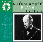 Georg Kulenkampff plays Brahms