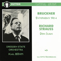 KARL BOHM Conducts Dresden State Orchestra